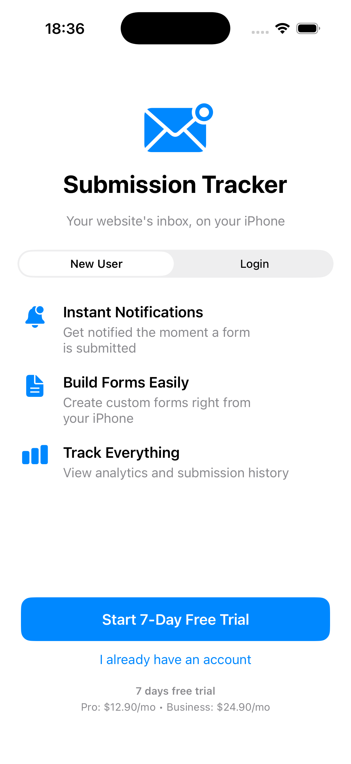 SubmissionTracker - Onboarding